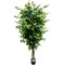 6' Silk Ficus Tree - 1528 UV Resistant Lifelike Leaves, Realistic Artificial Plant for Indoor & Outdoor Home, Office & Event Decor, Floral Home by Artificial Flowers